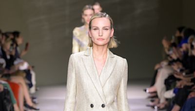 Giorgio Armani Privé Fall 2024 Couture: Girl With a Pearl Everything