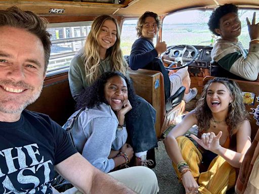 Charles Esten Visits “Outer Banks” Cast on Set of 'Amazing' Season 4 After His Character's Death: 'Can't Wait to Watch'