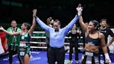 Nazarena “Capricho” Romero mereció el título ante Erika Cruz, pero mantuvo la invulnerabilidad del boxeo argentino en el exterior