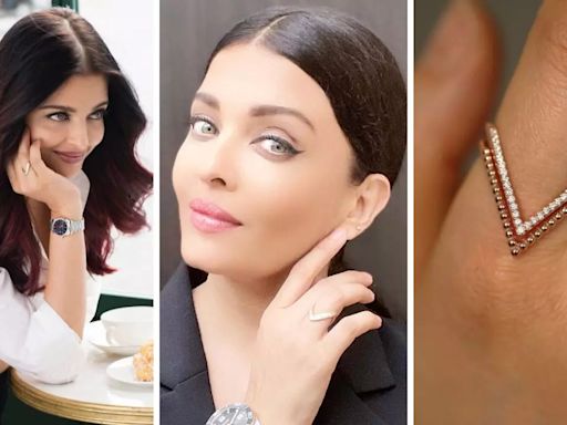 The Significance Behind Aishwarya Rai Bachchan's V-Shaped Ring