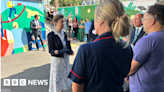 Princess Anne visits new Worcester hospital emergency department