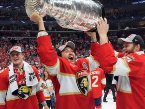 UMass hockey: Former Minuteman Brandon Montour hoists Stanley Cup with Florida Panthers
