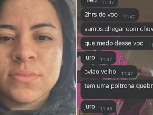 “Tengo miedo de este vuelo”: revelan los mensajes que envió una pasajera momentos antes de que se estrellara avión en Brasil