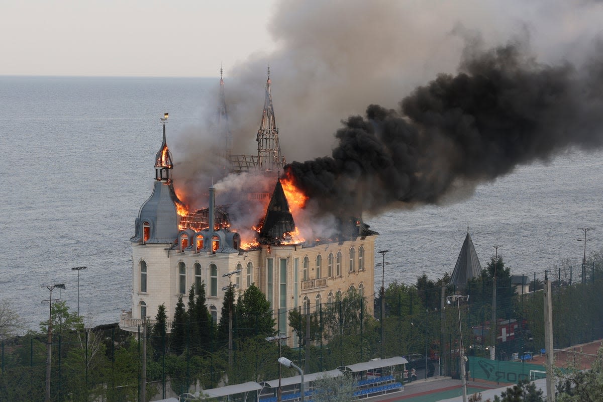 Ukraine-Russia war latest: Five killed in Russian strike on ‘Harry Potter castle’ in Odesa