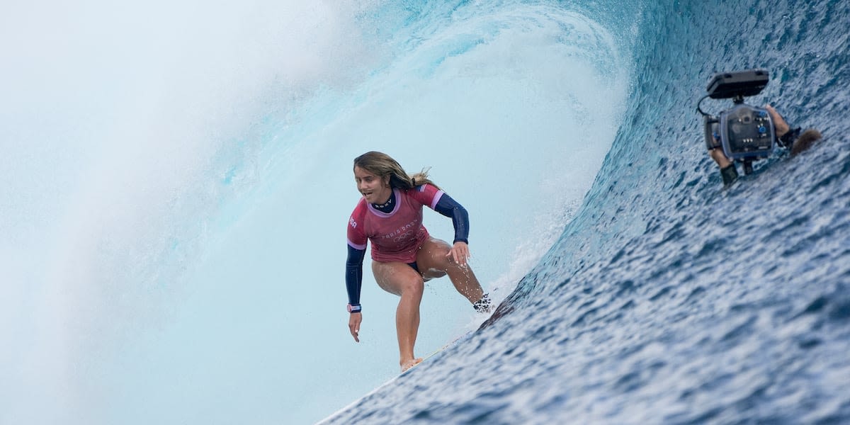 Caroline Marks wins gold for Team USA in surfing finals