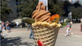 We tried the Cheeseburger soft serve at the Calgary Stampede | Dished