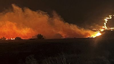 Oregon fire is the largest burning in the US