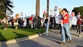 Groups rally for Palestine during event in downtown Oxnard
