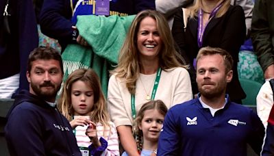 La emoción de Kim Sears en el homenaje a su marido, el tenista Andy Murray, en Wimbledon