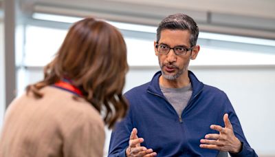 Google’s Sundar Pichai Lays Out His AI Roadmap