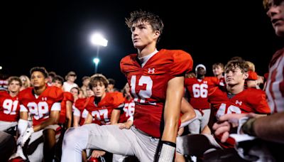 Brentwood Academy QB, Tennessee recruit George MacIntyre talks after win vs Christian Brothers