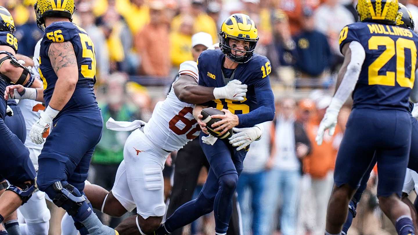 'We let them off too easy': Texas snaps Michigan's 29-game winning streak in Ann Arbor