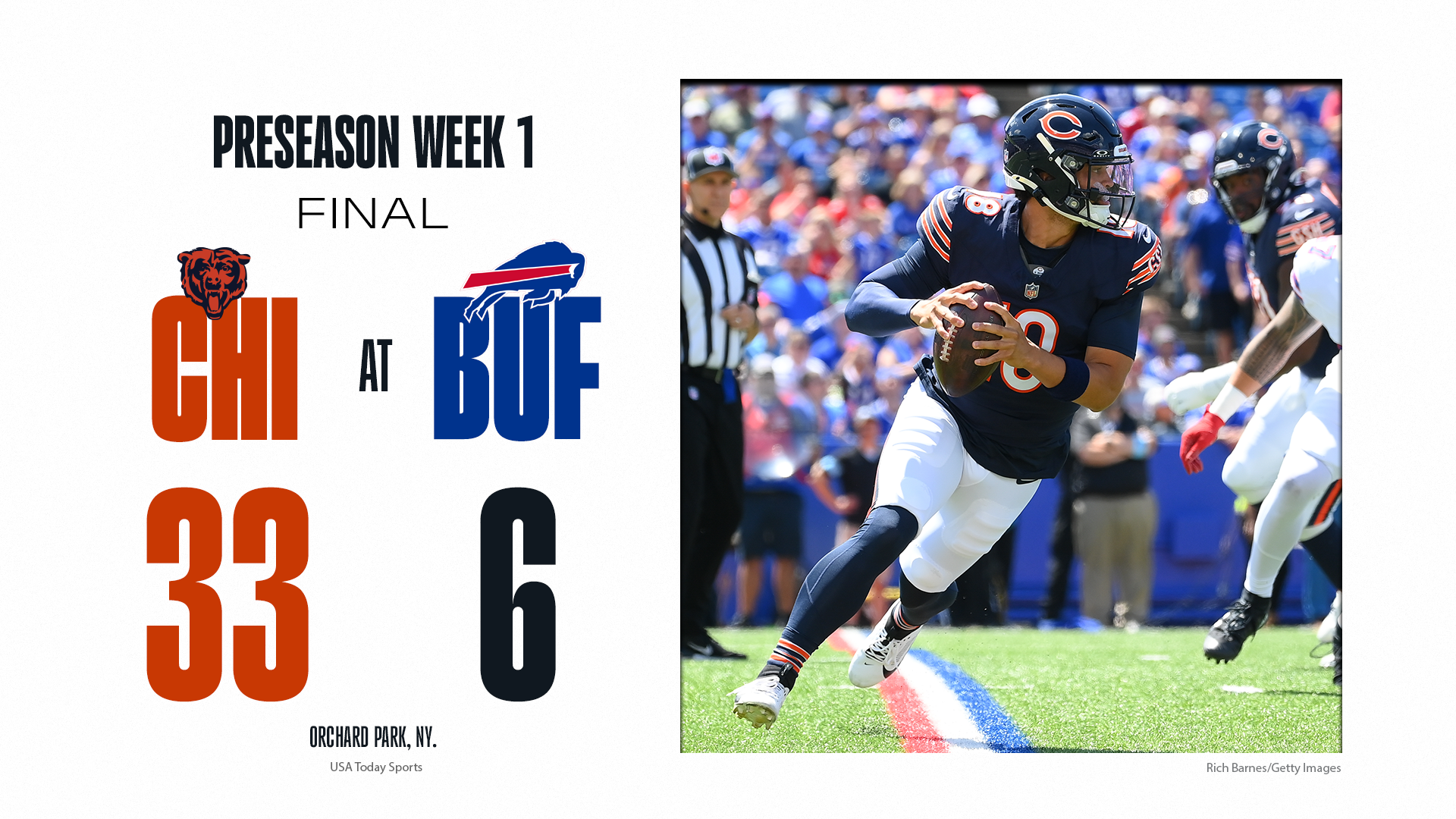 Bears vs. Bills: Everything we know about Chicago's preseason win