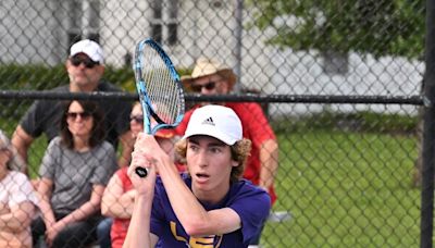 Better than beating on each other: Lex rolls into Final Four of state team tennis tournament