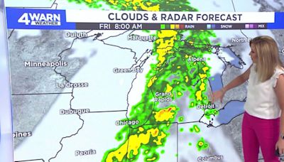 When to expect next round of rain in Metro Detroit