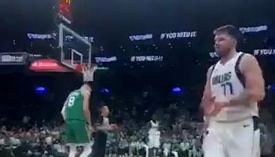 El pique de Doncic con un aficionado de los Celtics: "Tu madre es una jodida puta" - MarcaTV