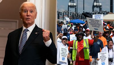 Biden and other government officials are telling port companies to get a better offer to striking workers ASAP