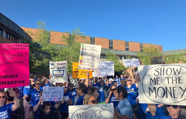 Ann Arbor teachers demand transparency from board, district in discussions of looming cuts