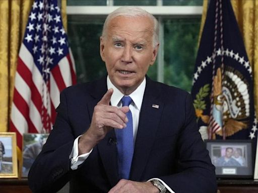 Democracy and party unity over personal ambition: Biden explains decision to quit