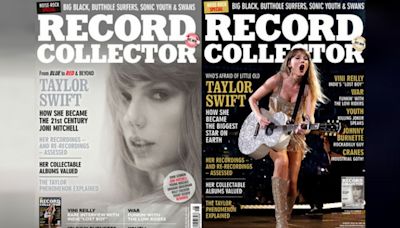 Taylor Swift é capa da Record Collector, tradicional revista voltada aos colecionadores de discos