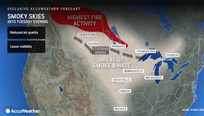 Air quality in several US states threatened by growing Canada wildfires: See map