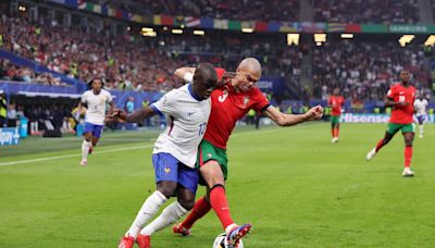 Portugal - Francia, en directo | La selección lusa y la francesa se van al descanso empatados sin goles en un partido con pocas ocasiones