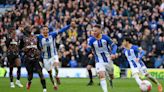 Late penalty sees Brighton and Brentford share points in thriller as European chase continues