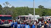 Four Okaloosa County rotary clubs and community raise more than $15K with fire truck pull