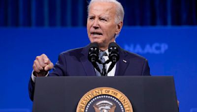 Biden pushes party unity as he resists calls to step aside, says he'll return to campaign next week