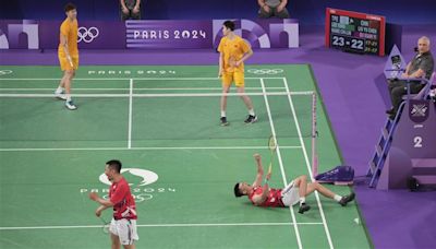 奧運羽球／真的躺著贏中國！王齊麟神回擊網驚呆、說是學李洋