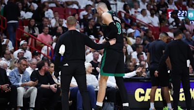 Is Kristaps Porzingis playing tonight? Latest injury update for Celtics vs. Heat, Game 5