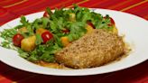 Quick Fix: Sesame Crusted Pork Chops with Arugula Salad