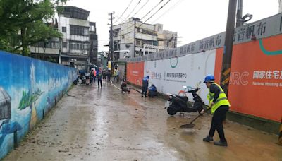 汐止社宅工程大雨淹水 住都中心：增抽水機2小時排除