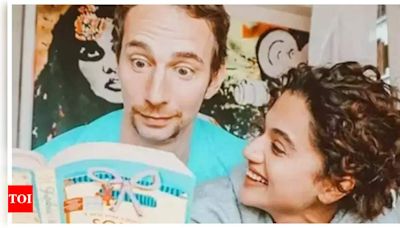 Taapsee Pannu gives a befitting reply to people who don’t know about her hubby Mathias Boe: Just because he is not a cricketer or big businessman | Hindi Movie News - Times of India