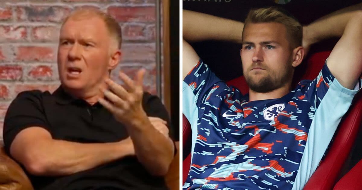 Paul Scholes has 'massive concern' about Matthijs de Ligt as Man Utd sign star