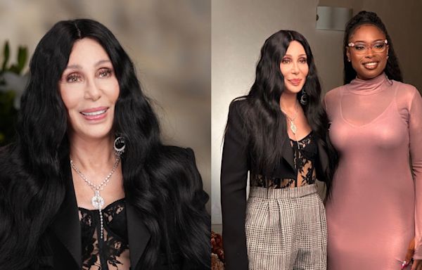 Cher Puts Sensual Spin on Suiting in Blazer and Lace Bodysuit on ‘The Jennifer Hudson Show’