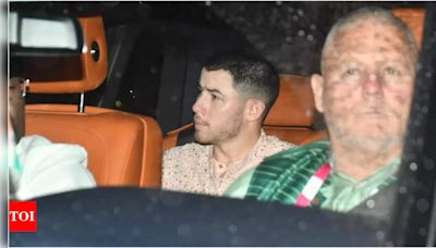 Nick Jonas leaves Mumbai for Los Angeles after making his presence felt at Anant Ambani and Radhika Merchant's wedding; Priyanka Chopra to stay - See photos | Hindi Movie News...