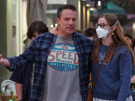 Ben Affleck's harsh words to Violet, 18, revealed after mask speech