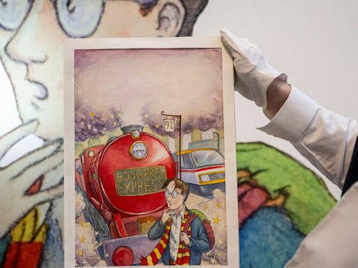 He Illustrated the ‘Harry Potter’ Cover for $650. It Just Sold for $1.92 Million.