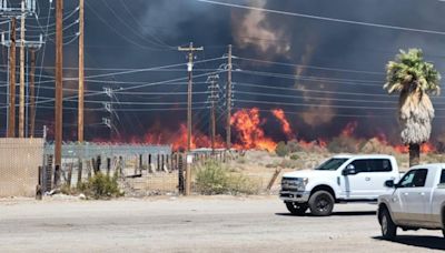 Needles Fire spreads across California and Arizona