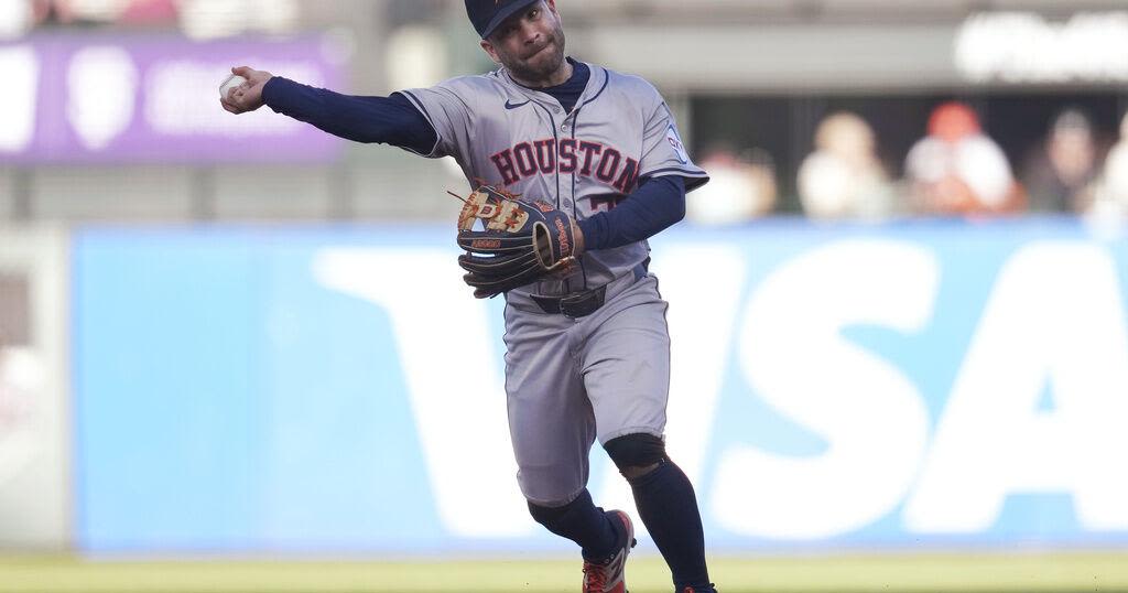 Astros picking up speed, as Altuve & Alvarez named to All-Star team