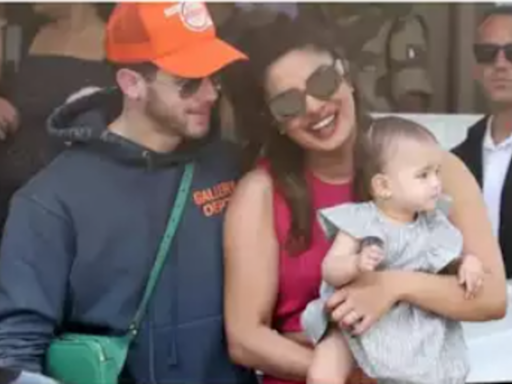 Priyanka Chopra is overjoyed to see daughter Malti reunite with her dad Nick Jonas, shares emotional pic: see inside | Hindi Movie News - Times of India