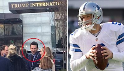 Tony & Trump: Ex Cowboys' QB Golfs With Former President, Prompts Divided Reactions