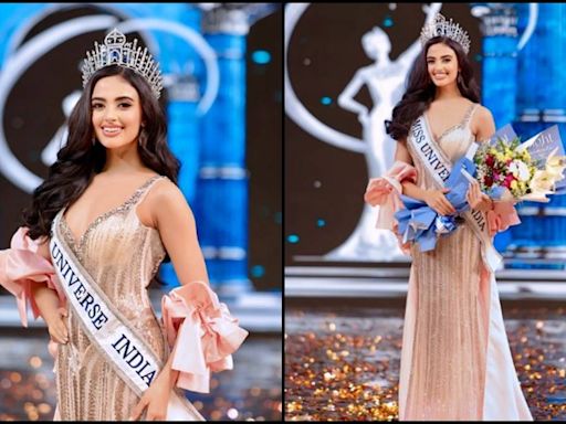 Meet Rhea Singha: The 18-year-old Gujarati who won the Miss Universe India 2024 Crown