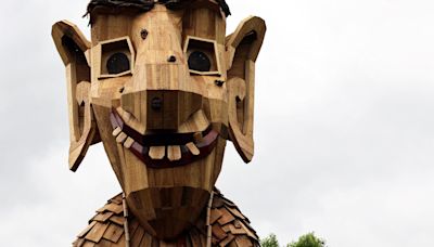 Art Hounds: Giant troll tour in Detroit Lakes