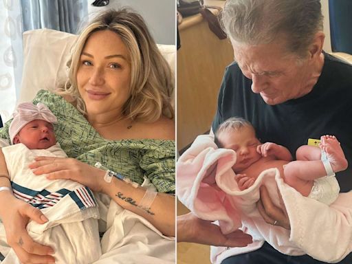 David Hasselhoff Is a Grandfather! Daughter Taylor Welcomes Baby Girl Called London: 'Crying Grandad'