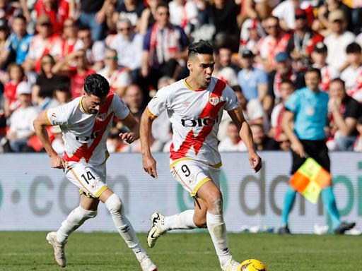 Falcao vuelve a ser titular en Rayo Vallecano tras 6 meses