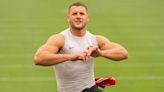 49ers' Bosa joyfully reveals favorite lower-body workout