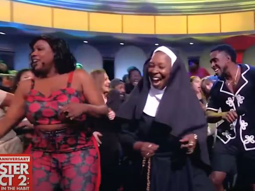 Whoopi Goldberg reunites Sister Act 2 cast for 30th anniversary performance