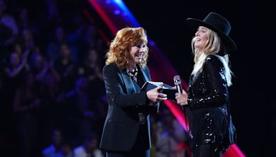 Reba McEntire Brings Lainey Wilson to Tears During 'The Voice' Finale